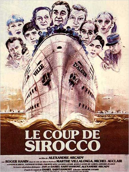 Le Coup de sirocco : affiche