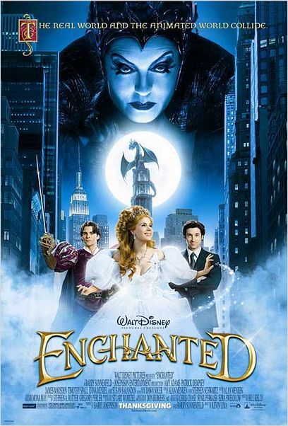 Il était une fois : affiche Amy Adams, James Marsden, Kevin Lima, Patrick Dempsey, Susan Sarandon