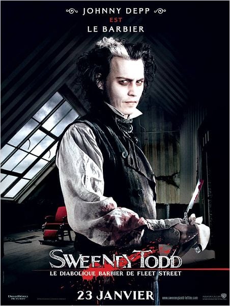 Sweeney todd le diabolique barbier de fleet promo street