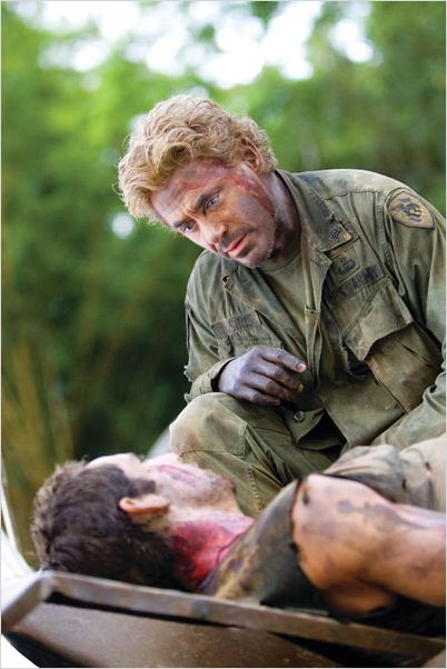 Tonnerre sous les Tropiques : Photo Ben Stiller, Kirk Lazarus, Robert Downey Jr., Tugg Speedman