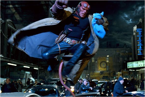 Hellboy II les légions d'or maudites : photo Guillermo del Toro, Ron Perlman
