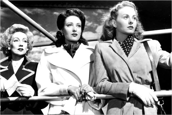 Chaînes conjugales : Photo Ann Sothern, Jeanne Crain, Joseph L. Mankiewicz, Linda Darnell