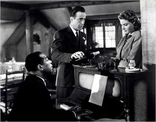 Casablanca : photo Dooley Wilson, Humphrey Bogart, Ingrid Bergman, Michael Curtiz