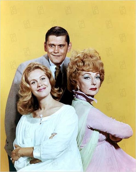 Ma Sorcière bien-aimée : photo Dick Sargent, Elizabeth Montgomery