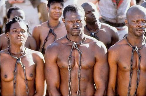 Amistad : Photo Djimon Hounsou, Steven Spielberg