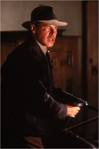 Indiana Jones et la Dernière Croisade : Photo Harrison Ford, Steven Spielberg