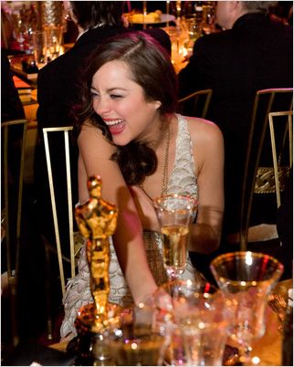 Cérémonie des Oscars 2008 (TV) : photo Marion Cotillard