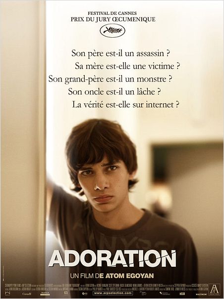 Adoration : affiche Atom Egoyan, Devon Bostick