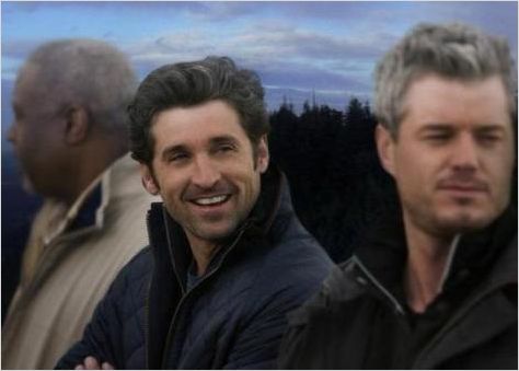Grey's Anatomy : photo Eric Dane, James Pickens Jr., Patrick Dempsey