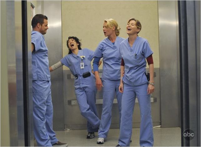 Grey's Anatomy : Photo Ellen Pompeo, Justin Chambers, Katherine Heigl, Sandra Oh