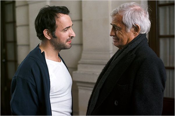 Un homme et son chien : photo Francis Huster, Jean Dujardin, Jean-Paul Belmondo
