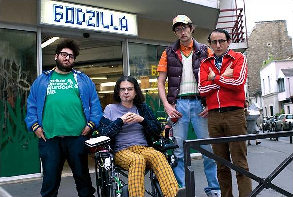 Cyprien : photo David Charhon, Elie Semoun, Jean-Michel Lahmi, Mouloud Achour, Vincent Desagnat