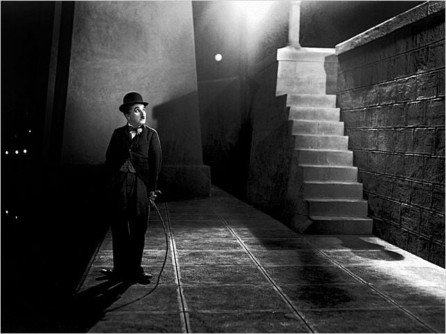 Les Lumières de la ville : photo Charles Chaplin