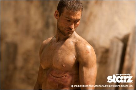 Spartacus : Le sang des gladiateurs : photo Andy Whitfield