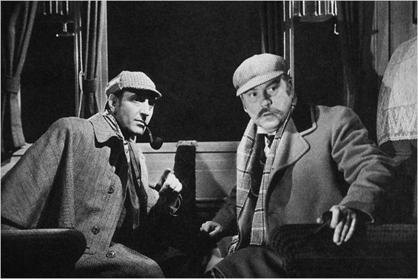 Le Chien des Baskerville : photo Nigel Bruce, Richard Greene, Sidney Lanfield