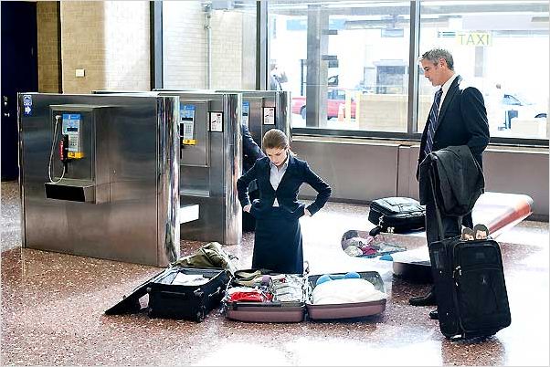 In the Air : photo Anna Kendrick, George Clooney, Jason Reitman