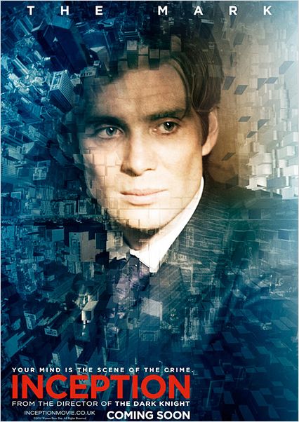 Inception : affiche Christopher Nolan