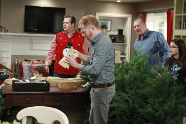 Modern Family : photo Ariel Winter, Ed O'Neill, Eric Stonestreet, Jesse Tyler Ferguson