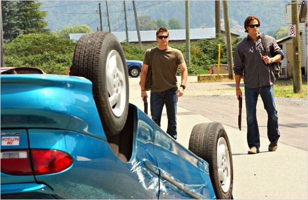 Supernatural : photo Jared Padalecki, Jensen Ackles