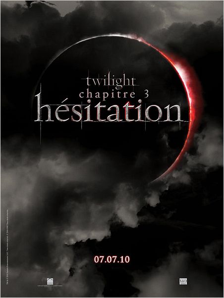 Twilight - Chapitre 3 : hésitation : affiche David Slade