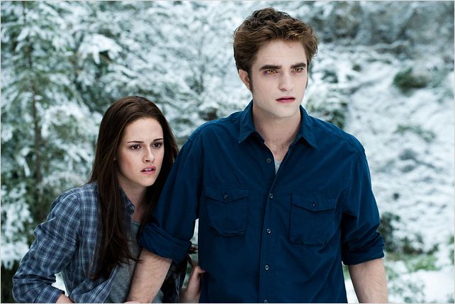 Twilight - Chapitre 3 : hésitation : photo David Slade, Kristen Stewart, Robert Pattinson