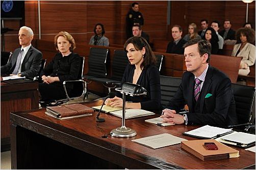 Photo Dylan Baker, Julianna Margulies