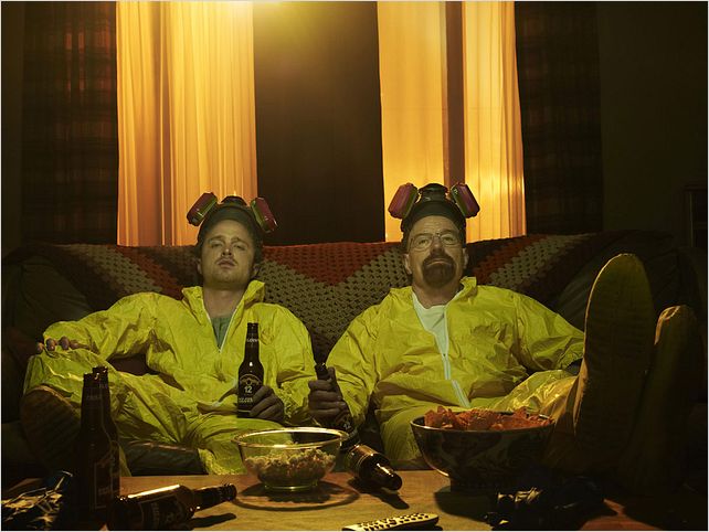 Photo Aaron Paul, Bryan Cranston