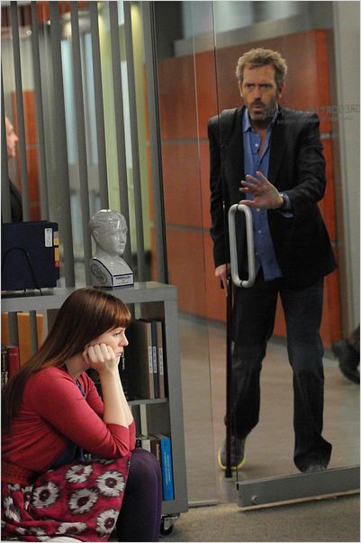 Dr House : photo Amber Tamblyn, Hugh Laurie