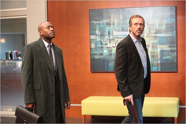 Dr House : photo Hugh Laurie, Omar Epps