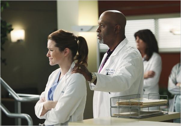 Grey's Anatomy : Photo James Pickens Jr., Sarah Drew