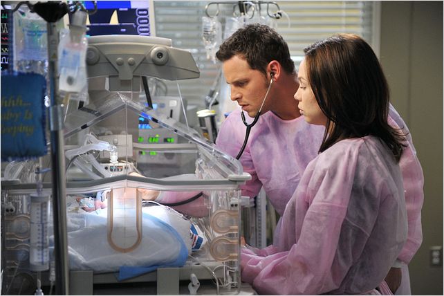 Grey's Anatomy : photo Amanda Fuller, Justin Chambers