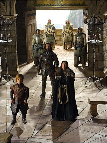 Game of Thrones : photo Michelle Fairley, Peter Dinklage