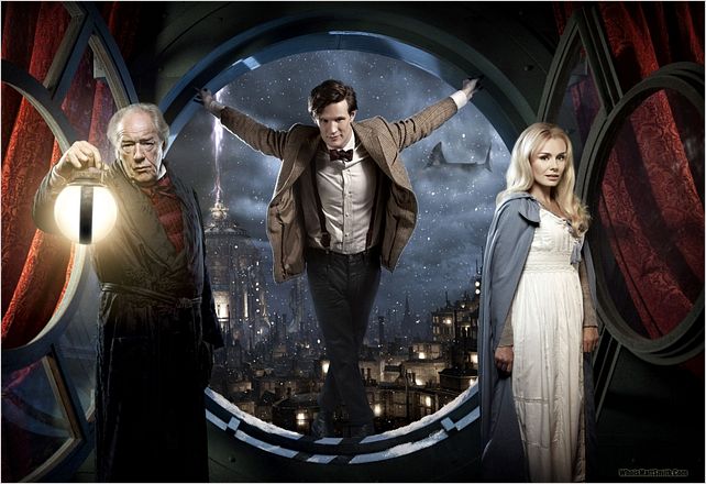 Doctor Who (2005) : photo Katherine Jenkins, Matt Smith (IV), Michael Gambon