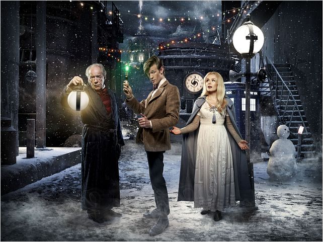 Doctor Who (2005) : photo Katherine Jenkins, Matt Smith (IV), Michael Gambon