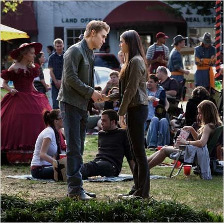 Vampire Diaries : photo Nina Dobrev, Paul Wesley