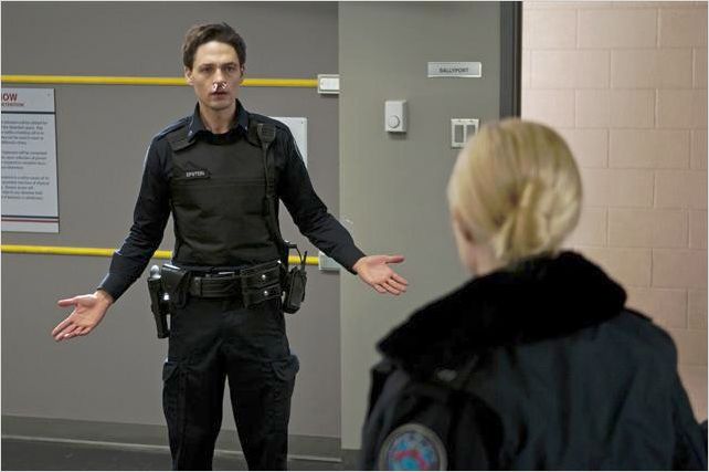 Rookie Blue : photo Charlotte Sullivan, Gregory Smith