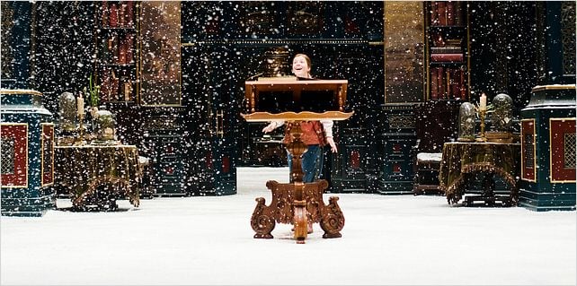 Le Monde de Narnia : L'Odyssée du Passeur d'aurore : photo Georgie Henley, Michael Apted