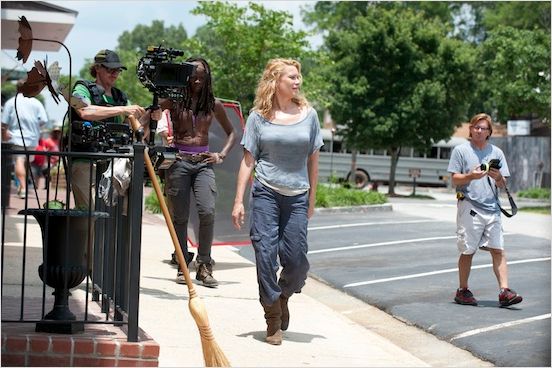 Photo Danai Gurira, Laurie Holden