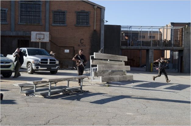 The Walking Dead : photo Andrew Lincoln, Michael Rooker, Norman Reedus