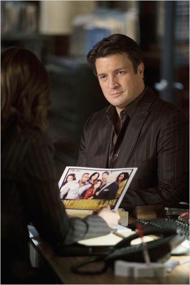 Castle : photo Nathan Fillion