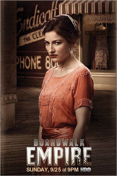 Boardwalk Empire : photo Kelly Macdonald