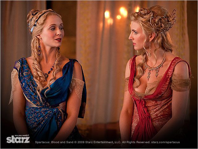 Spartacus : Le sang des gladiateurs : Photo Lucy Lawless, Viva Bianca