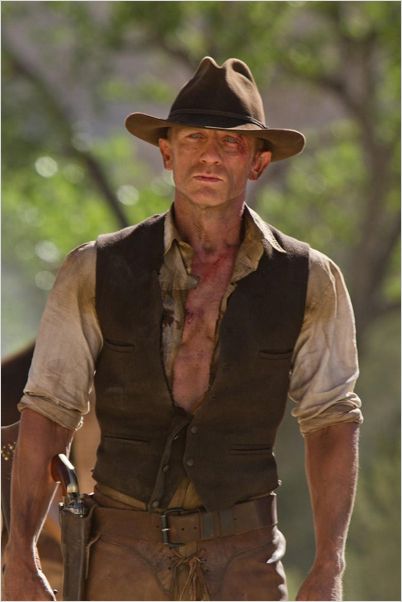 Cowboys & envahisseurs : photo Daniel Craig, Jon Favreau