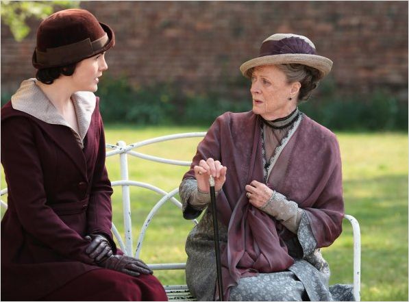 Downton Abbey : photo Maggie Smith, Michelle Dockery