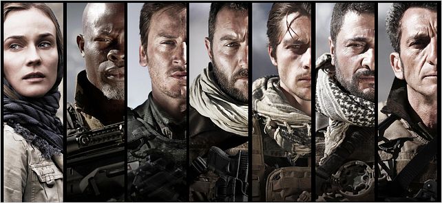 Forces spéciales : Photo Alain Figlarz, Benoît Magimel, Denis Ménochet, Diane Kruger, Djimon Hounsou