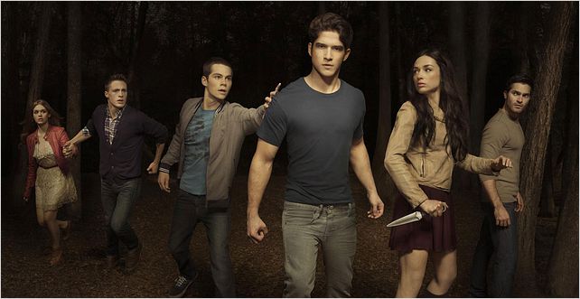 Photo Colton Haynes, Crystal Reed, Dylan O'Brien, Holland Roden, Tyler Hoechlin