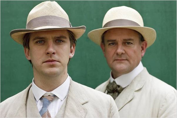 Downton Abbey : photo Dan Stevens, Hugh Bonneville