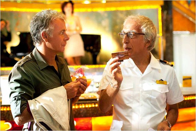 Bienvenue à bord : Photo Eric Lavaine, Franck Dubosc, Gérard Darmon