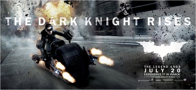 The Dark Knight Rises : Affiche Anne Hathaway, Christopher Nolan
