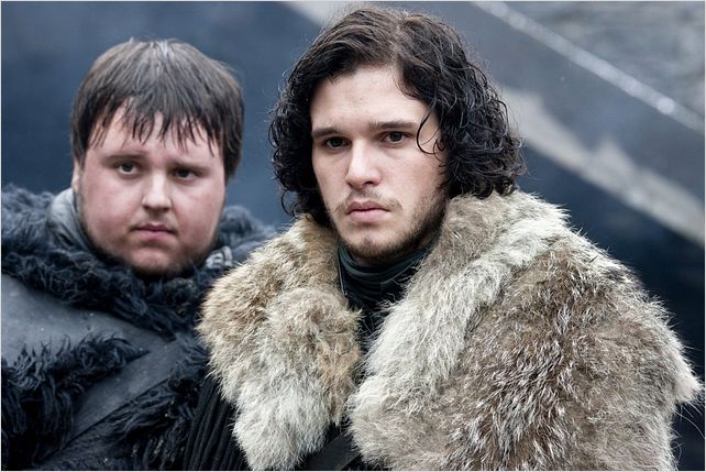 Game of Thrones : photo John Bradley (II), Kit Harington